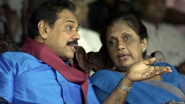 මහින්ද සහ චන්ද්රිකා