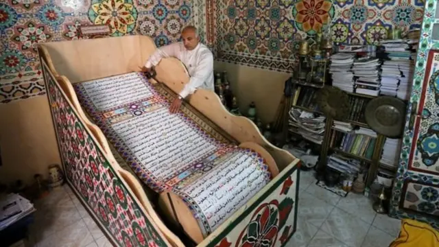 सबसे लंबी क़ुरान लिखने का दावा करने वाले साद मोहम्मद