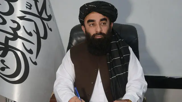 د طالبانو حکومت وياند ذبيح الله مجاهد