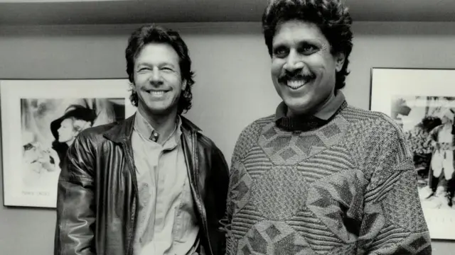 عمران خان اور کپل دیو