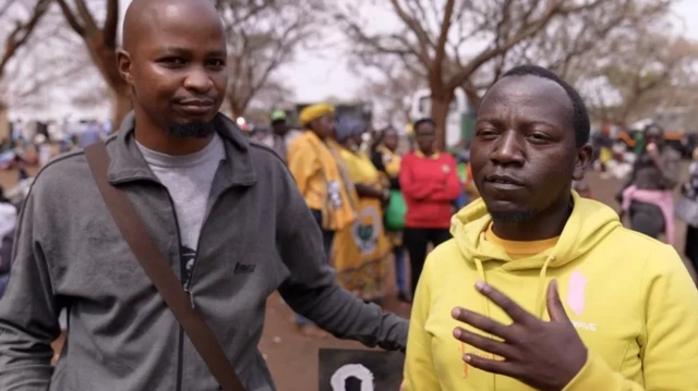 Sammy Muskoya(bitaa) fi Nelson Njau (mirga) bulchiinsi mootummaa gonfoo Biriteen bulchiinsa koloniif dhiifama gaafachuu qaba jedhan