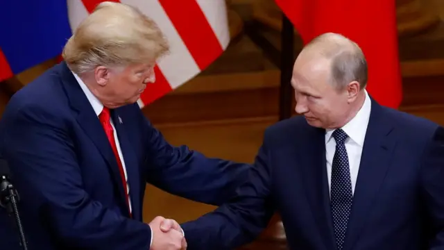 Дональд Трамп и Владимир Путин