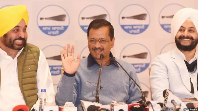 ਅਰਵਿੰਦ ਕੇਜਰੀਵਾਲ ਅਤੇ ਭਗਵੰਤ ਮਾਨ