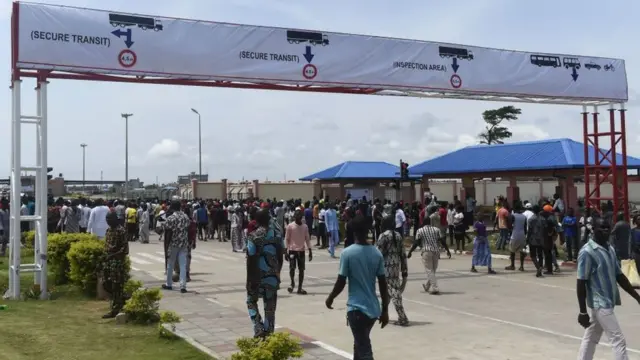 Nigeria-Benin joint border for Seme-Krake