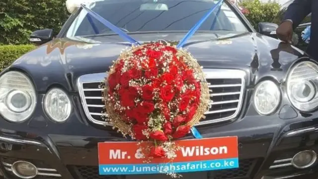 ماشین عروسی در کنیا