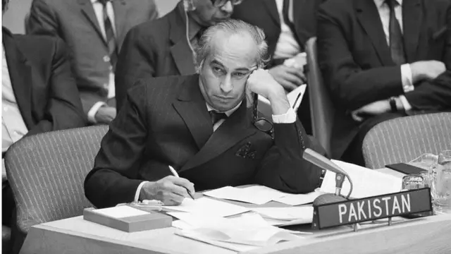 জুলফিকার আলী ভুট্টো।