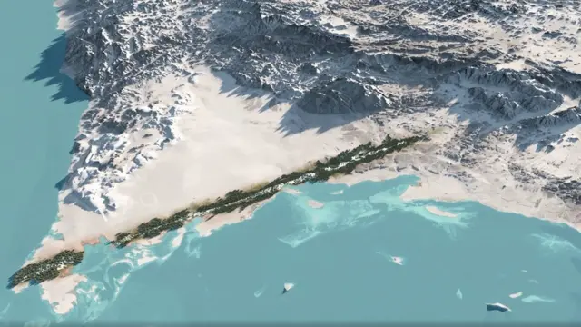 সৌদি আরবের উত্তর পূর্বাঞ্চলে ১০ হাজার ২৩০ বর্গকিলোমিটার এলাকা জুড়ে শহরটি তৈরি করা হচ্ছে।