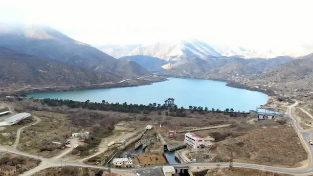 Azərenerji Suqovuşanda Su Elektrik Stansiyalarını təmir edir.