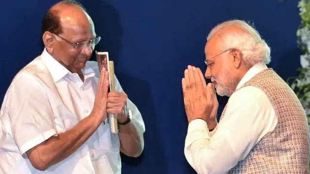 శరద్ పవార్, మోదీ