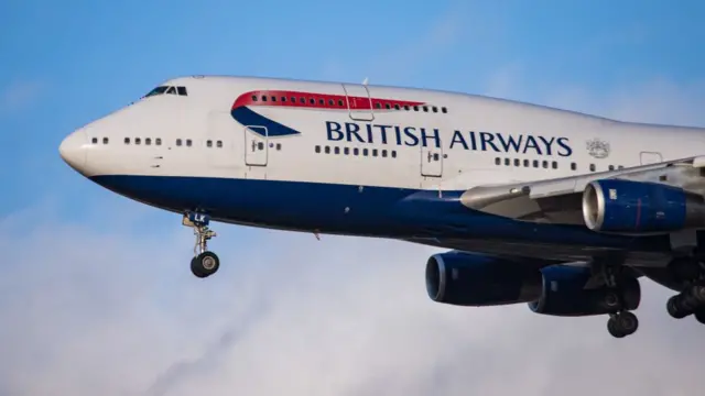 برطانیہ کی فضائی کمپنی برٹش ایئرویز