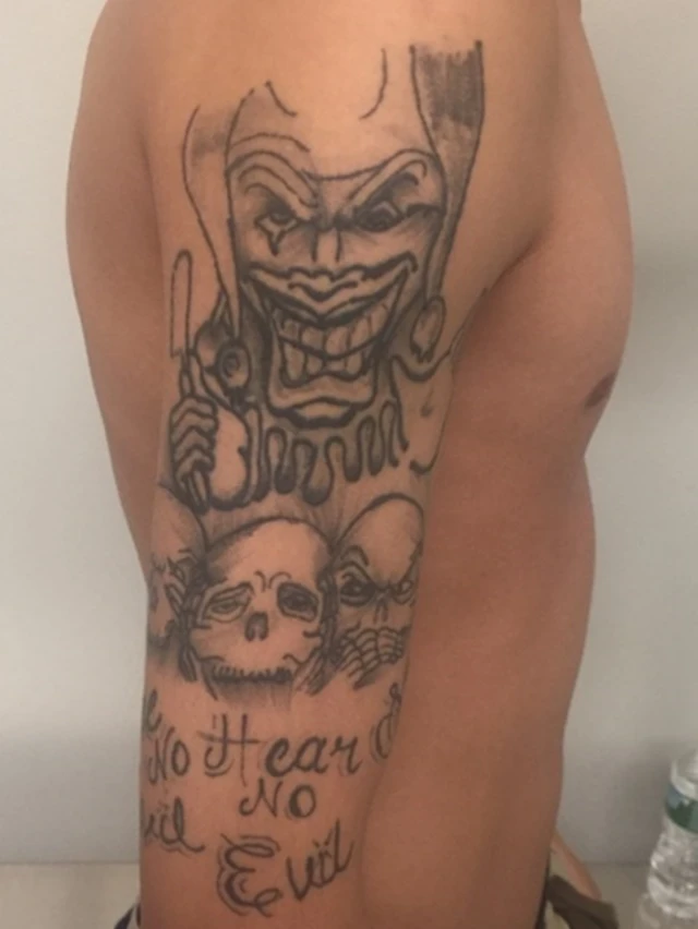 Tatuaje de pandillero