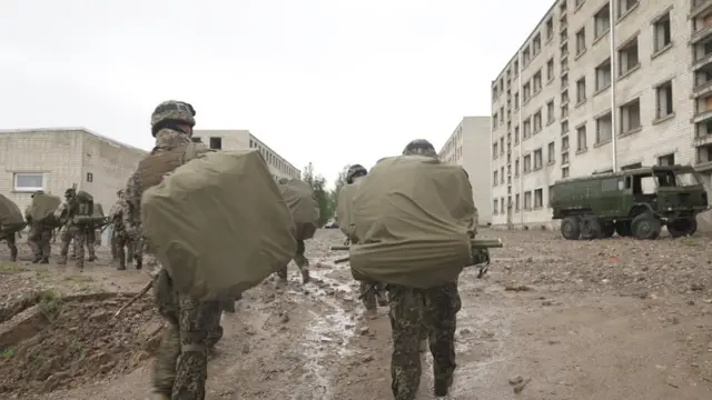 тренировочный военный городок