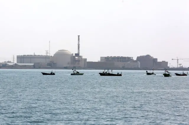 Buşehr Nükleer Enerji Santrali deniz kıyısına inşa edilmişti