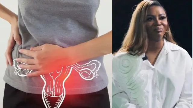 Aworan ile ọmọ lara obinrin ati Stephanie Aderiokun 