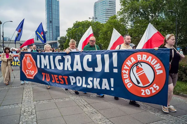 Акції протестів проти мігрантів, організовані ультраправими з партії Конфедерація 
