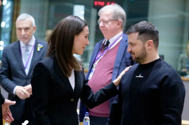 Санна Марін та Зеленський