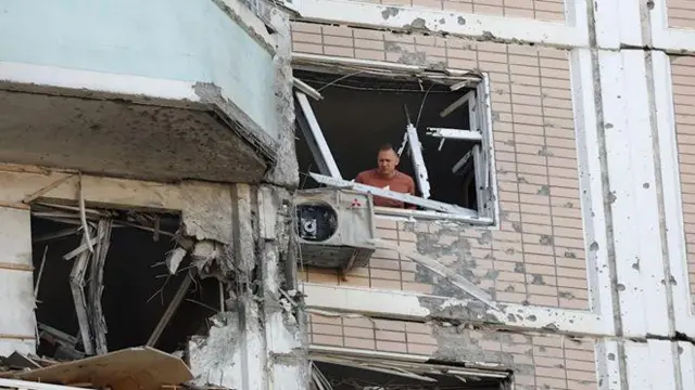 Український безпілотник влучив у багатоповерхівку на околиці Москви, 17 травня 2026 року