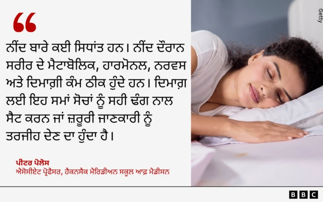 ਸੁੱਤੀ ਹੋਈ ਔਰਤ