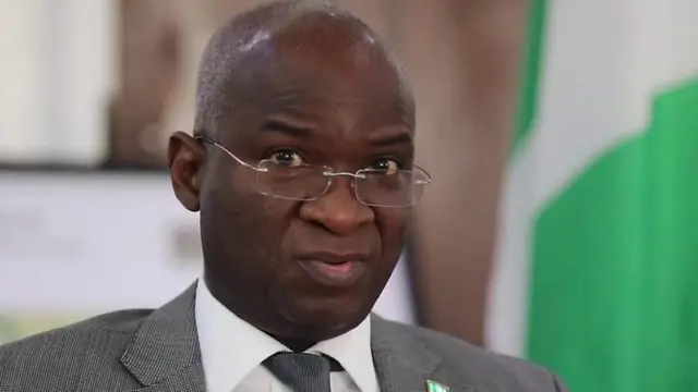 N﻿igeria minister of works and housing, Babatunde Fashola