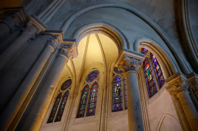 Sunday mass at Notre Dame Cathedral in Paris, France - 08 Dec 2024