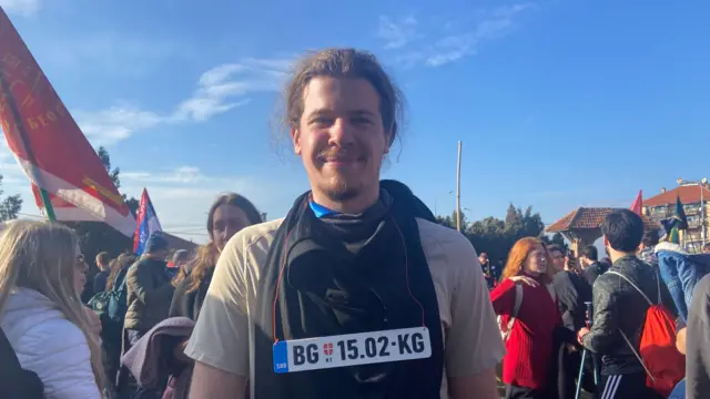 Simbolična registracija od Beograda do Kragujevca 15. 2.