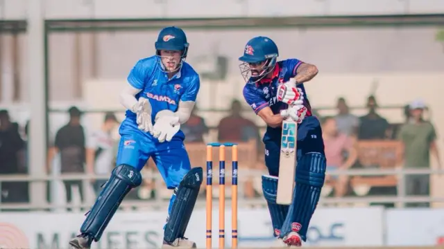 विश्वकप क्रिकेट छनोटअन्तर्गत नेपाल र समोआबीचको खेल