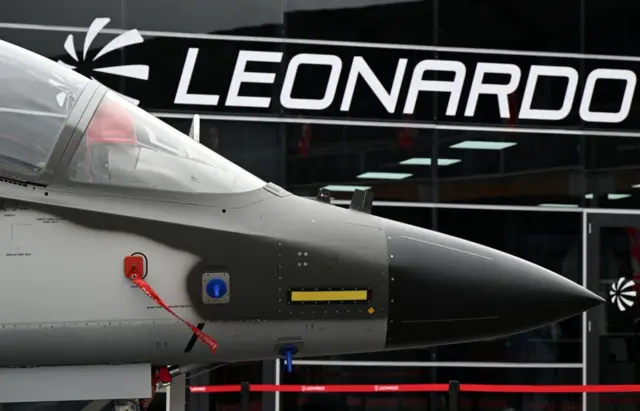 Leonardo Aermacchi M-346 FA Taarruz Savaş Uçağı (23 Temmuz 2024, Farnborough Uluslararası Havacılık Fuarı)