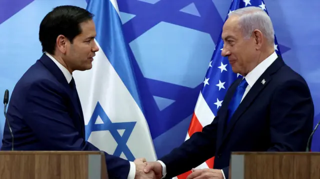 рубио и нетаньяху