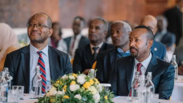 ኣቢይ ኣሕመድ ምስ ኣፈጉባኤ