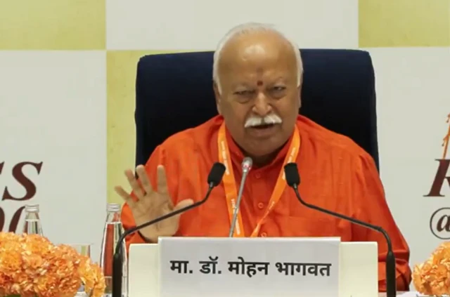 ஆர்.எஸ்.எஸ் அனைத்தையும் தீர்மானிக்கிறது என்பது முற்றிலும் தவறானது எனக் கூறினார்