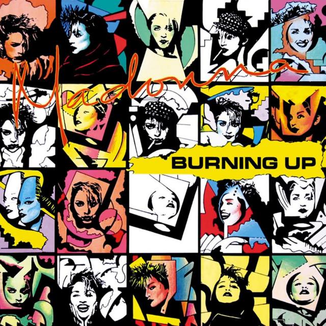 capa do disco 'Burning Up'