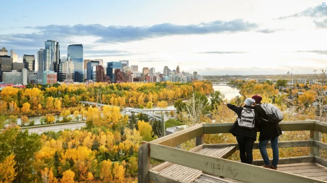 कैलगरी का नज़ारा