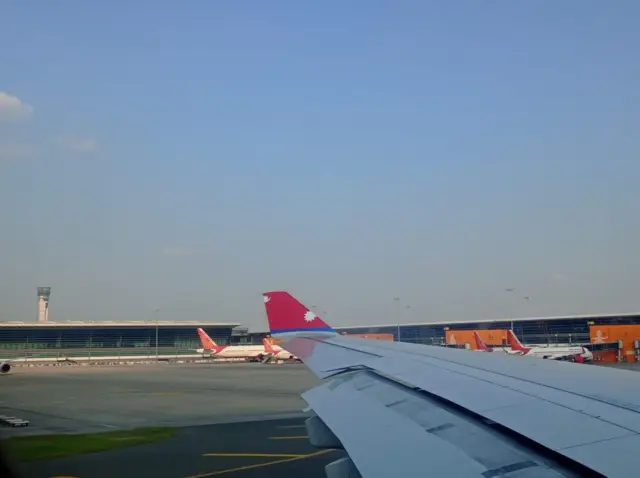  इन्दिरा गान्धी अन्तर्राष्ट्रिय विमानस्थल, नयाँ दिल्लीमा नेपाली विमान