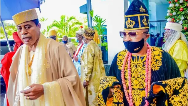 Awọn Ọba alaye ṣabẹwo si ilu Eko