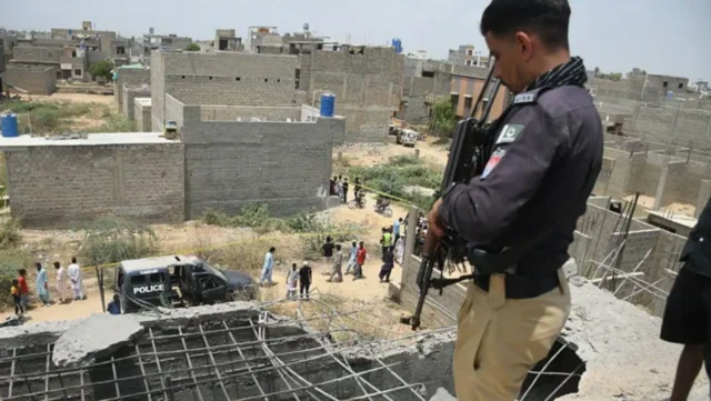 ਨੁਕਸਾਨੀ ਗਈ ਇਮਾਰਤ