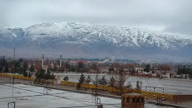 کوئٹہ میں برف باری