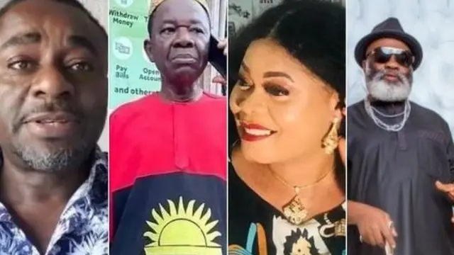 Emeka Ike,Chiwetalu Agu, Chinyere Wilfred na Harry Barry