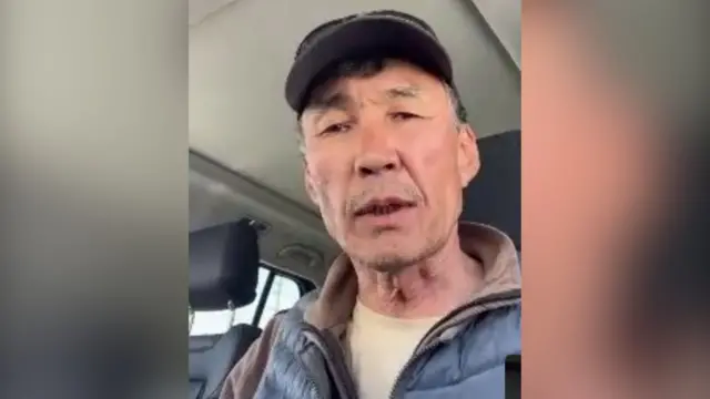 Касымбек Казиев, Сары-Камыш айылынын тургуну