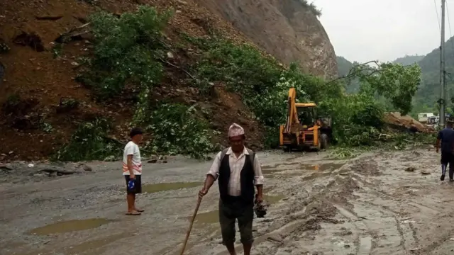 पहिरो गएको क्षेत्र