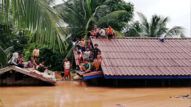Lào, vỡ đập thủy điện