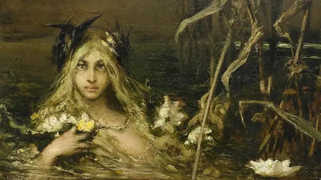 "Водяная нимфа", картина Котарбинского