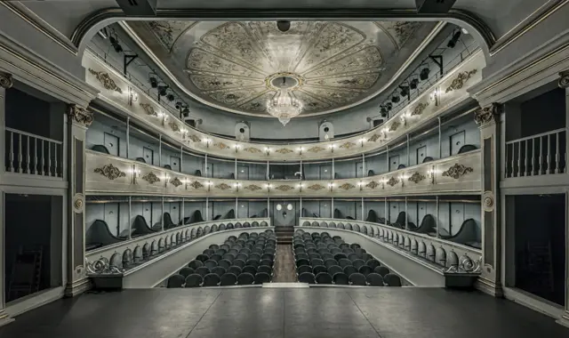Interior of a theatre