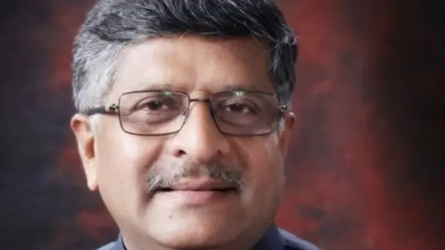 केंद्रीय कानून मंत्री रविशंकर प्रसाद