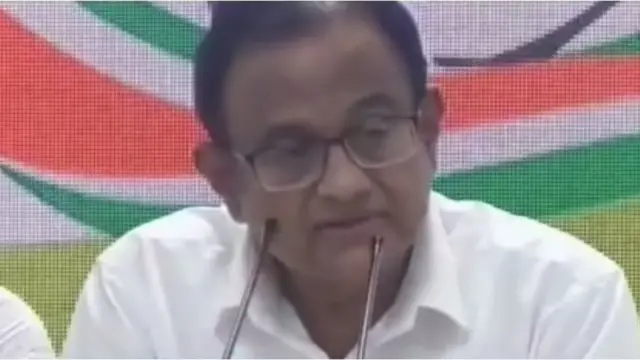 पी चिदंबरम