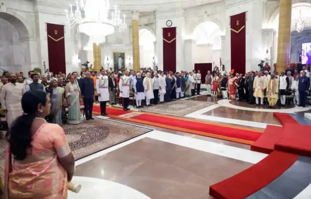 पद्म पुरस्कार समारंभ 2024
