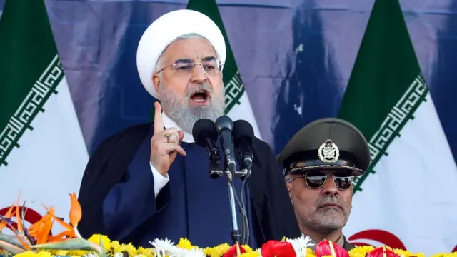 El presidente iraní Hassan Rouhani.