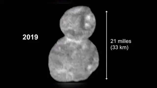 Imagem mostra o Ultima Thule