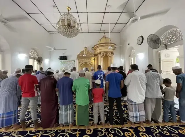 ஸ்ரீபோதி கோயிலின் தலைமை பூசாரி யதகமா ராகுல்