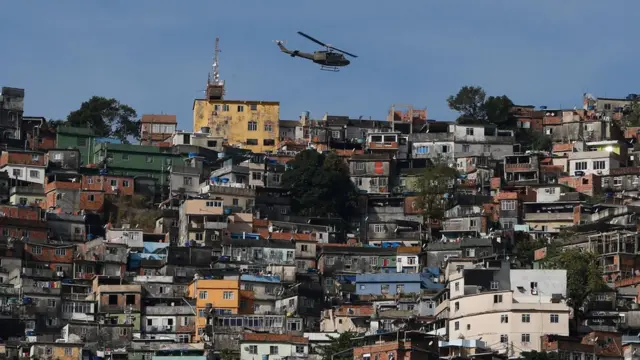 Favela da Rocinha, no Rio de Janeiro