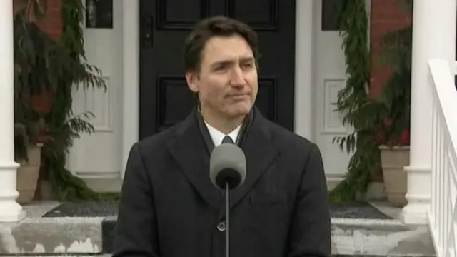 கனடா, ட்ரூடோ பதவி விலகல்